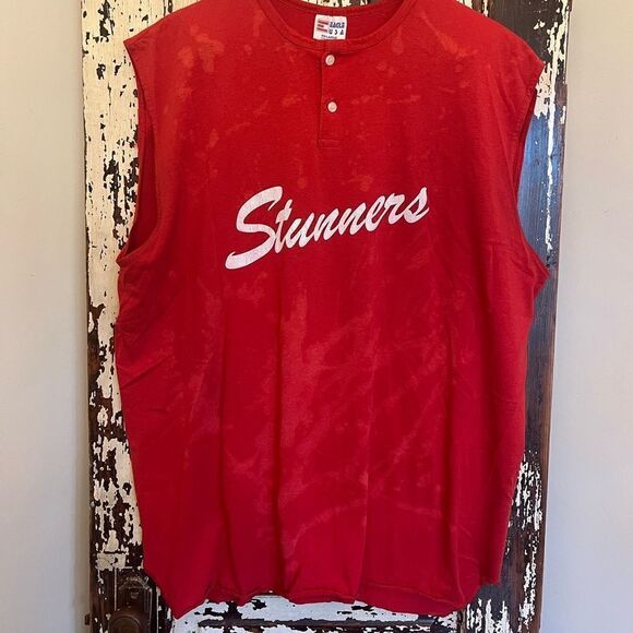 Men’s customized Stunners #. 3 sleeveless baseball helmet set. Size XXL - Picture 1 of 5